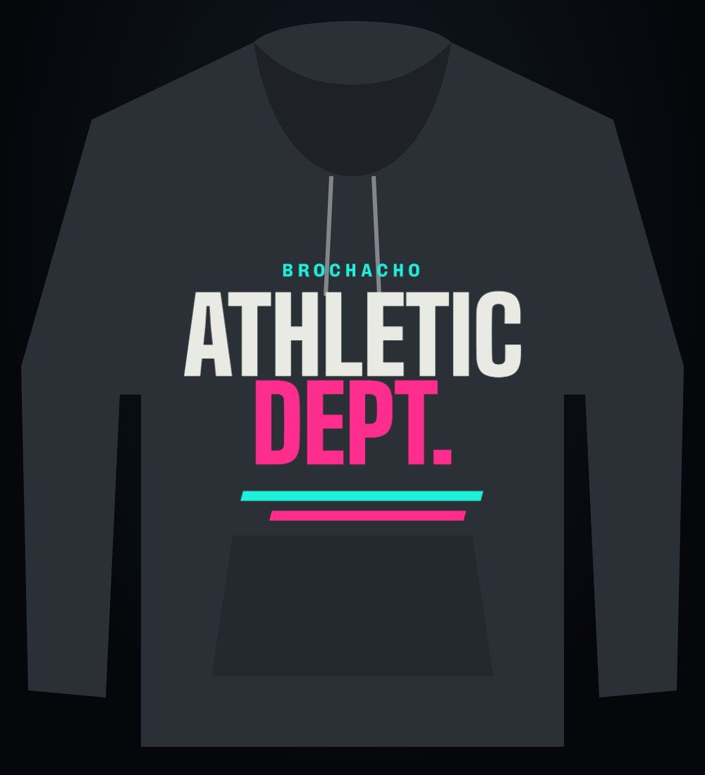 Athletic Dept. Hoodie mockup